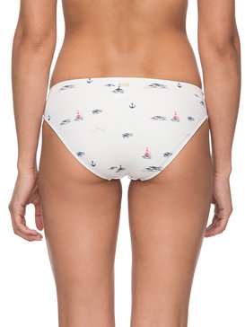 roxy, Take Me To The Sea - Braguita de Bikini estilo años 70, MARSHMALLOW BAY CRUISE (wbt9) Take Me To The Sea - 70s Bikini Bottoms ERJX403528