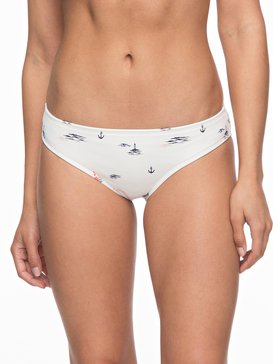 roxy, Take Me To The Sea - Braguita de Bikini estilo años 70, MARSHMALLOW BAY CRUISE (wbt9) Take Me To The Sea - 70s Bikini Bottoms ERJX403528