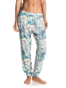 roxy, Easy Peasy - Pantalon de plage, MARSHMALLOW BEYOND LOVE (wbt7) Easy Peasy - Beach Pants ERJX603064