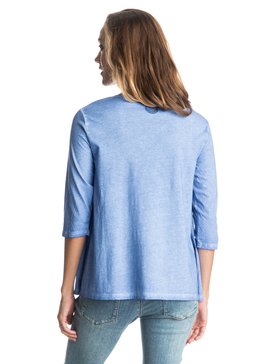 roxy, Waikiki Break Call Of The Wild - Top manches 3/4, PALACE BLUE (bmb0) Waikiki Break Call Of The Wild - 3/4 Sleeve Top ERJZT03571