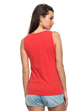 roxy, Billy Twist Tropical Things - Tee-shirt sans manches, HIBISCUS (rmz0) Billy Twist Tropical Things - Sleeveless T-Shirt ERJZT03803