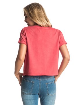 roxy, Baby Tacos Tropical Things - Tee-Shirt court, HIBISCUS (rmz0) Baby Tacos Tropical Things - Cropped T-Shirt ERJZT03821