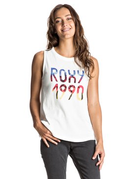 roxy, Aztec Rider Folies 90 - Tee-shirt sans manches, MARSHMELLOW (wbt0) Aztec Rider Folies 90 - Sleeveless T-Shirt ERJZT03857