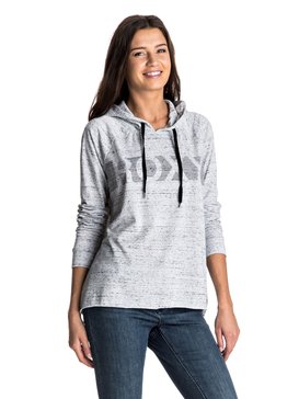 roxy, Early Walk A - Top à manches longues et à capuche, HERITAGE HEATHER (sgrh) Early Walk A - Hooded Long Sleeve Top ERJZT03877