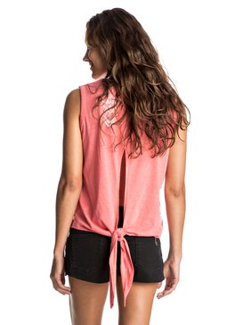 roxy, Smoothie Knot Tribe Called - Débardeur noué, GEORGIA PEACH (mje0) Smoothie Knot Tribe Called - Knotted Vest Top ERJZT03903