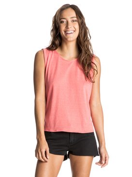 roxy, Smoothie Knot Tribe Called - Débardeur noué, GEORGIA PEACH (mje0) Smoothie Knot Tribe Called - Knotted Vest Top ERJZT03903