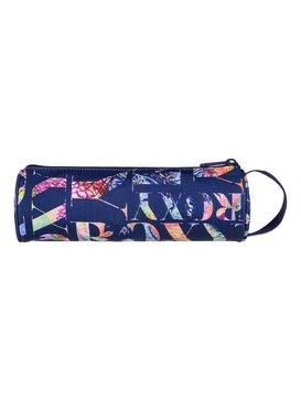 roxy, Off The Wall - Trousse en métal, AX CORAWAII BLUE PRINT (bsq6) Off The Wall - Pencil Case ERLAA03002