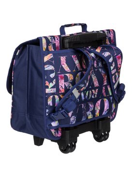 roxy, Green Monday - Sac à roulettes, AX CORAWAII BLUE PRINT (bsq6) Green Monday - Wheeled Satchel ERLBP03018
