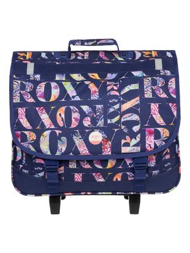 roxy, Green Monday - Sac à roulettes, AX CORAWAII BLUE PRINT (bsq6) Green Monday - Wheeled Satchel ERLBP03018