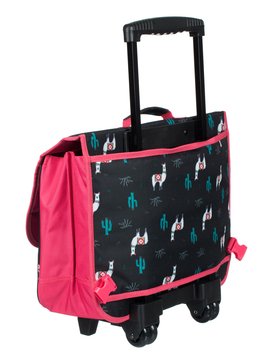 roxy, Green Monday - Cartable à roulettes, ANTHRACITE PERU TRAVEL (kvj7) Green Monday - Wheelie Satchel ERLBP03023