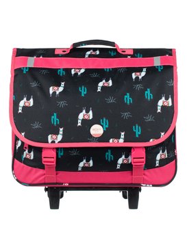 roxy, Green Monday - Cartable à roulettes, ANTHRACITE PERU TRAVEL (kvj7) Green Monday - Wheelie Satchel ERLBP03023