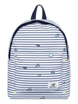 roxy, Little Miss Daydream 9.5L - Sac à dos, MARSHMALLOW LITTLE MISS STRIPE (xyyk) Little Miss Daydream 9.5L - Small Backpack ERLBP03027