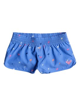 roxy, Pop Flamingos - Boardshort, POP FLAMINGO COMBO CHAMBRAY (pmk6) Pop Flamingos - Board Shorts ERLBS03001