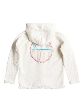roxy, Girlish Laugh - Knöpfbarer Hoodie, MARSHMELLOW (wbt0) Girlish Laugh - Button-Up Hoodie ERLFT03097