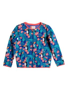 roxy, Give And Take - Veste zippée, ROYAL BLUE TOUCAN TANGO NEW (pqf6) Give And Take - Zip-Up Jacket ERLFT03098