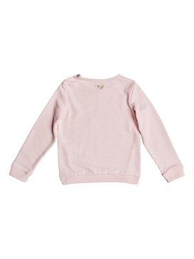 roxy, Girls 2-6 Palms Valley Lami Lama Sweatshirt, ROSE QUARTZ (mcs0) PALM'S VALLEY LAMI LAMA ERLFT03118