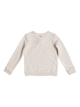 roxy, Girls 2-6 Palms Valley Golden Sunset Sweatshirt, METRO HEATHER (tenh) PALM'S VALLEY GOLDEN SUNSET ERLFT03119