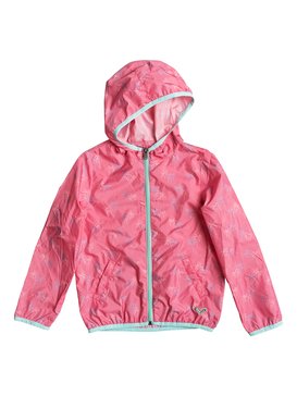 roxy, Fearsome Current - Windjacke mit Kapuze, SUGAR CORAL PALM TINY (mjj6) Fearsome Current - Hooded Windbreaker ERLJK03017