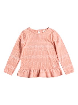 roxy, Ruby Dear - Top à manches longues, GOOD MORNING IKAT PEACH AMBER (mfp6) Ruby Dear - Long Sleeve Top ERLKT03024