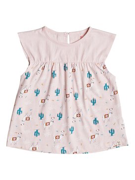 roxy, Girls 2-6 Good Place Tee, ROSE QUARTZ PERU TRAVEL (mcs6) GOOD PLACE ERLKT03047