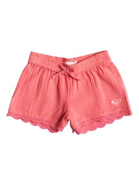 roxy, Hawayee - Shorts en coton léger, SUGAR CORAL (mjj0) Hawayee - Gauze Shorts ERLNS03004
