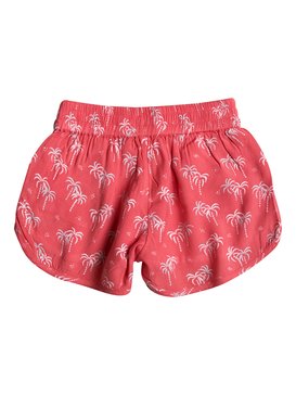 roxy, Meet Me In The City - Viskose-Shorts, SUGAR CORAL PALM TINY (mjj6) Meet Me In The City - Viscose Shorts ERLNS03005