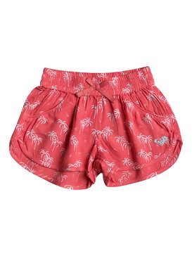 roxy, Meet Me In The City - Viskose-Shorts, SUGAR CORAL PALM TINY (mjj6) Meet Me In The City - Viscose Shorts ERLNS03005