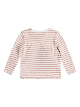 roxy, Girls 2-6 All Your Tenderness Pullover Sweater, MELLOW ROSE LAST MINUTE STRIPE (mgd3) ALL YOUR TENDERNESS ERLSW03019
