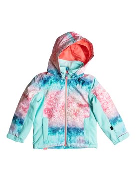 roxy, Mini Jetty - Giacca da snowboard, NEON GRAPEFRUIT_SOLARGRADIENT (nkn8) Mini Jetty - Snow Jacket ERLTJ03004