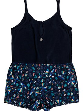 roxy, Girls 2-6 Play Sea And Fun Strappy Romper, DRESS BLUE BIRD IN THE SKY (btk6) PLAY SEA AND FUN ERLWD03036
