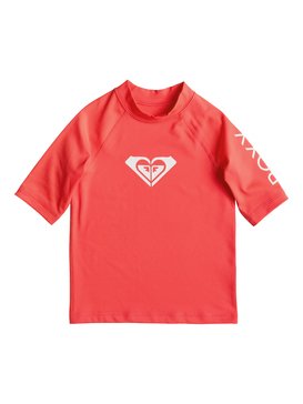 roxy, Whole Hearted - Lycra à manches courtes anti-UV, NEON GRAPEFRUIT (nkn0) Whole Hearted - Short Sleeve UPF 50 Rash Vest ERLWR03005