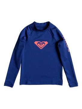 roxy, Whole Hearted - Lycra à manches longues anti-UV, BLUE DEPTHS (bta0) Whole Hearted - Long Sleeve UPF 50 Rash Vest ERLWR03006