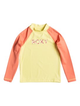 roxy, Sail Away - Camiseta de surf de manga larga, CITRUS/SUNKISSED CORAL (xyyp) Sail Away - Long Sleeve Rash Vest ERLWR03008