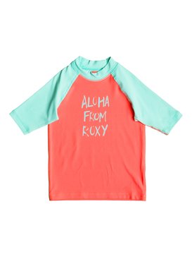 roxy, Sail Away - Rash Vest met korte mouwen, NEON GRAPEFRUIT (nkn0) Sail Away - Short Sleeve Rash Vest ERLWR03036