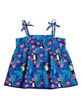 roxy, Miss Awesome - Haut à bretelles, ROYAL BLUE TOUCAN TANGO NEW (pqf6) Miss Awesome - Strappy Top ERLWT03009