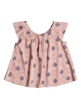 roxy, Girls 2-6 Love' N Laughter Top, MELLOW ROSE LITTLE DESERT (mgd7) LOVE' N LAUGHTER ERLWT03017