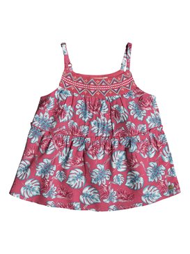 roxy, All Your Heart - Haut à bretelles, ROUGE RED ABYSSAL TROPICAL (mlj6) All Your Heart - Strappy Top ERLWT03019