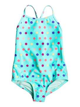 roxy, Rainbow Dots - Maillot de bain une pièce, BEACH GLASS TOUDOU DOTS (gcz6) Rainbow Dots - One-Piece Swimsuit ERLX103011