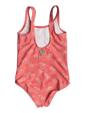 roxy, Palmy Tiny - Maillot de bain une pièce, SUGAR CORAL PALM TINY (mjj6) Palmy Tiny - One-Piece Swimsuit ERLX103012