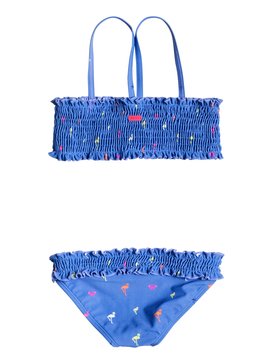 roxy, Pop Flamingos - Ensemble bikini, POP FLAMINGO COMBO CHAMBRAY (pmk6) Pop Flamingos - Bikini Set ERLX203002