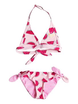 roxy, Tasty Watermelon - Ensemble bikini, WATERMELON PRINT COMBO ROSE SH (mda6) Tasty Watermelon - Bikini Set ERLX203003