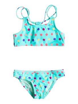 roxy, Rainbow Dots - Sportliches Bikini-Set, BEACH GLASS TOUDOU DOTS (gcz6) Rainbow Dots - Athletic Bikini Set ERLX203018
