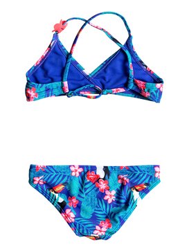 roxy, Little Tropics - Sportliches Bikini-Set, TOUCAN TANGO NEW ROYAL BLUE (pqf6) Little Tropics - Athletic Bikini Set ERLX203019