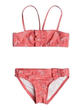 roxy, Palmy Tiny - Bikini brassière, SUGAR CORAL PALM TINY (mjj6) Palmy Tiny - Bandeau Bikini Set ERLX203020