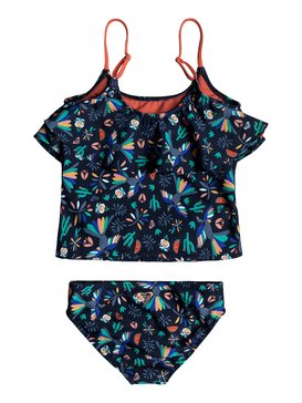 roxy, Girls 2-6 Roxy Birdy Tankini Set, DRESS BLUE BIRD IN THE SKY (btk6) ROXY BIRDY TANKINI SET ERLX203042