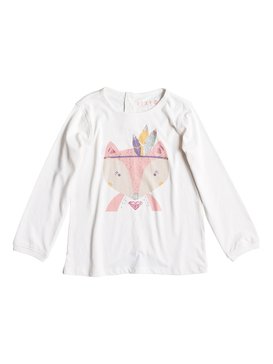 roxy, Rise To Me Fox Head - Tee-Shirt à manches longues, PRISTINE (wza0) Rise To Me Fox Head - Long Sleeve T-Shirt ERLZT03046