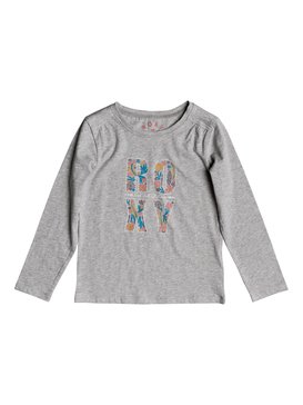 roxy, Never Ages Flower Power - Maglietta a maniche lunghe, HERITAGE HEATHER (sgrh) Never Ages Flower Power - Long Sleeve T-Shirt ERLZT03093