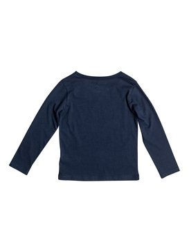 roxy, Never Ages Nice One Heart - Long Sleeve T-Shirt, DRESS BLUES (btk0) Never Ages Nice One Heart - Long Sleeve T-Shirt ERLZT03094