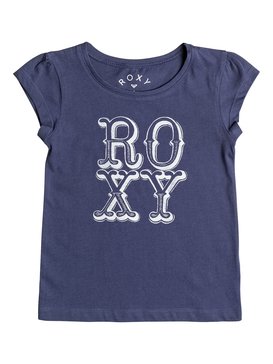 roxy, Girls 2-6 My Sun My Earth Tee, NIGHTSHADOW BLUE (bpt0) MY SUN MY EARTH ERLZT03106