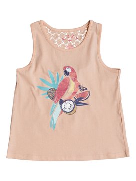 roxy, Peaceful Light The Parrot - Camiseta sin Mangas, TROPICAL PEACH (mdr0) Peaceful Light The Parrot - Vest Top ERLZT03121